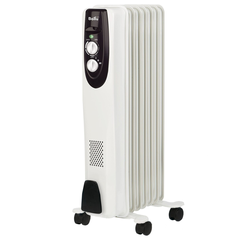 Масляный радиатор Ballu Classic BOH/CL-07WRN 1500 (7 секций)