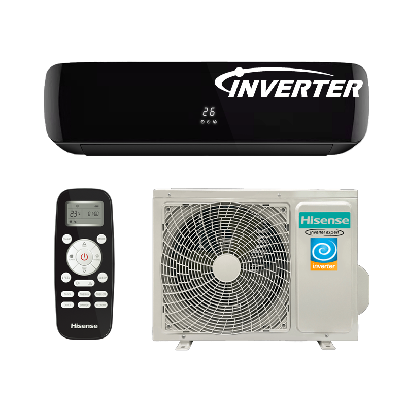 Сплит-система Hisense Black Crystal DC Inverter AS-09UW4RYDTG05B